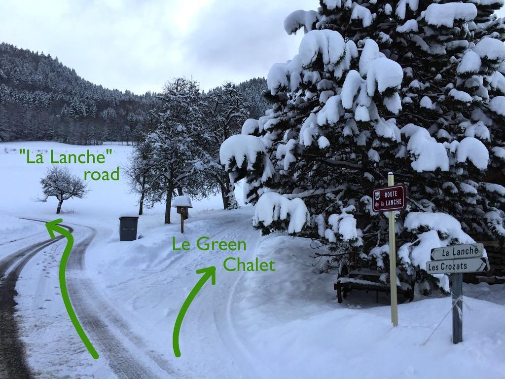Le Green Chalet Villard-sur-Boege Bagian luar foto