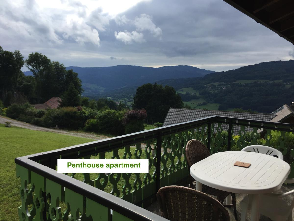 Le Green Chalet Villard-sur-Boege Bagian luar foto